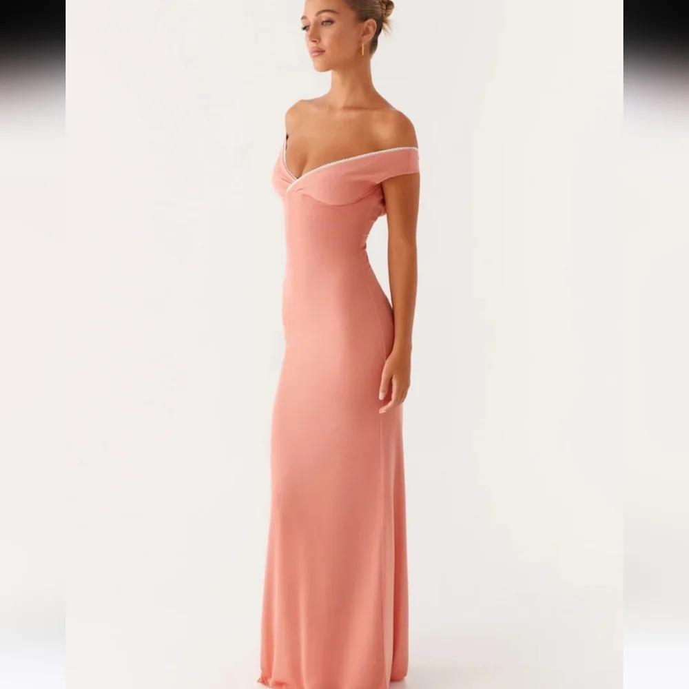 NWT Peppermayo Katiya Maxi Dress - Peach Size 8